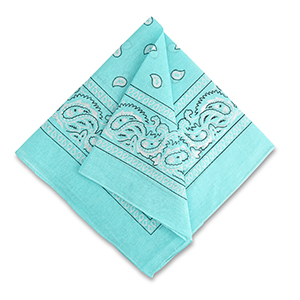 Bandana turchese chiaro