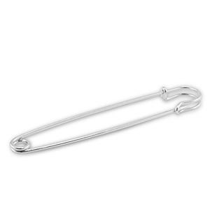 Componenti di metallo spilla decorativa argento