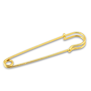 Componenti di metallo spilla decorativa oro
