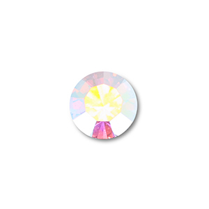 Preciosa SS30 a fondo piatto crystal new AB