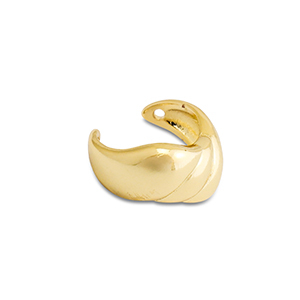 Orecchini in acciaio inossidabile ear cuff oro