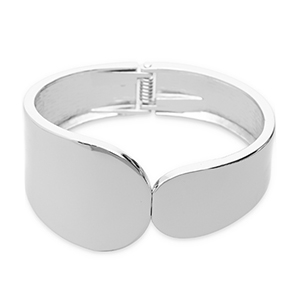 Bracciali metallici argento