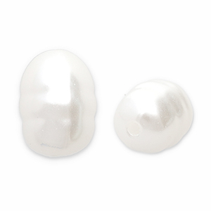 Imitazione di perle d'acqua dolce chicco di riso bianco