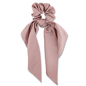 Elastici per capelli con fiocco rosa vintage