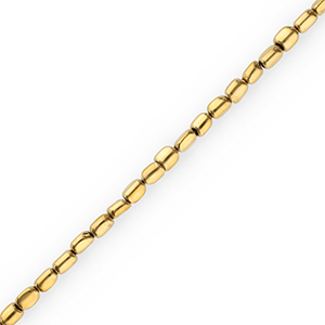 Perline di ematite oro