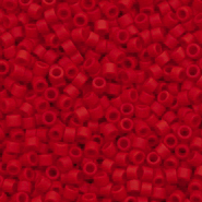 Perline Miyuki Delica 11/0 Opaque matte red DB-753