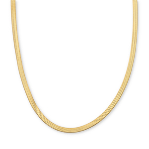 BY31&reg; Collane in acciaio inossidabile catena a serpente oro