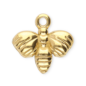 Ciondoli in acciaio inossidabile ape oro