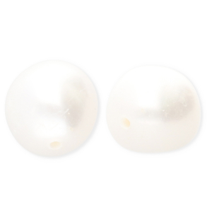 TQ Perle di acqua dolce di alta lucentezza keshi bianco naturale