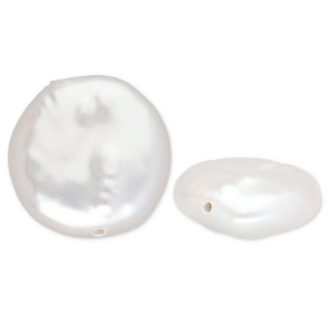 TQ Perle di acqua dolce tonda bianco naturale