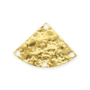 BY31&reg; Componenti in acciaio inossidabile distanziatore ventaglio con 4 anellini oro