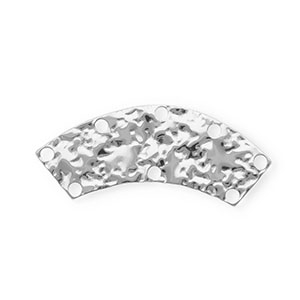 BY31&reg; Componenti in acciaio inossidabile distanziatore arco con 8 anellini argento