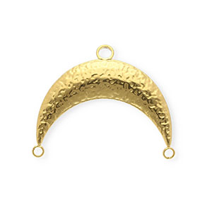 BY31&reg; Componenti in acciaio inossidabile distanziatore arco con 3 anellini oro