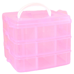 Espositore per bigiotteria contenitore rosa