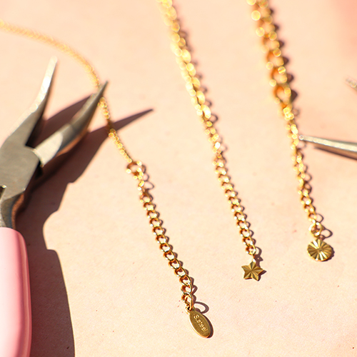 Mix & match con le nuove catenine di estensione in acciaio inox