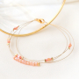 Orecchini e bracciali eleganti con nuovi cubi sfaccettati