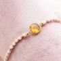 Orecchini e bracciali eleganti con nuovi cubi sfaccettati