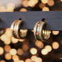 Bigiotteria preziosa con cubic zirconia arcobaleno: