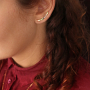 Bigiotteria preziosa con cubic zirconia arcobaleno:
