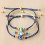 Crea braccialetti con le nuove perline di vetro 'occhio di Allah':