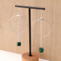 Crea eleganti orecchini e bracciali con le nuove perline cubiche in pietra naturale: