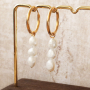 Ecco come realizzare bellissimi orecchini di perle d&rsquo;acqua dolce: 