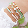 Creare eleganti e preziosi bracciali con le perline giada 