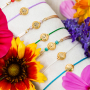 Crea bracciali personalizzati con le perline Fiore di nascita
