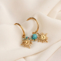 Crea orecchini con ciondoli in acciaio inossidabile