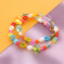 Idee creative con perline in acrilico nei colori estivi