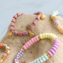 Idea creativa con perline in polimero con fiori