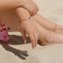Prepara la tua collezione per l'estate con cavigliere e braccialetti  