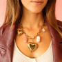 Mix & match: crea gioielli con pendenti sfaccettati in acciaio inossidabile