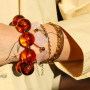 Mix & match con perline in acrilico