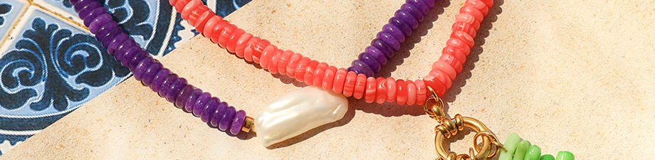 Nuova collezione di perline in pietra naturale