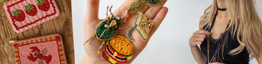 Nuova collezione di accessori fatti a mano dall'India Nuova collezione di accessori fatti a mano dall'India